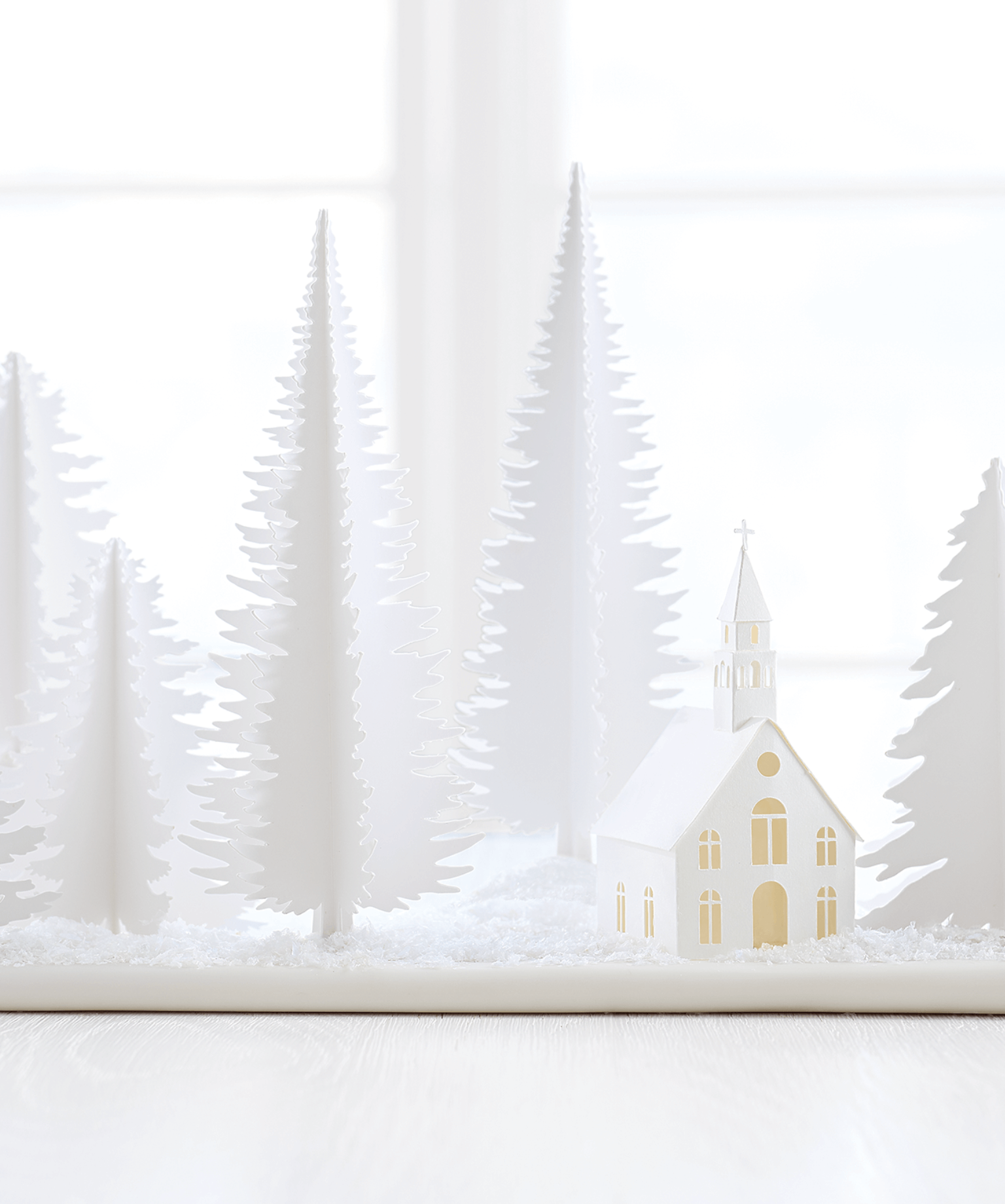 Handcrafted Christmas Scene