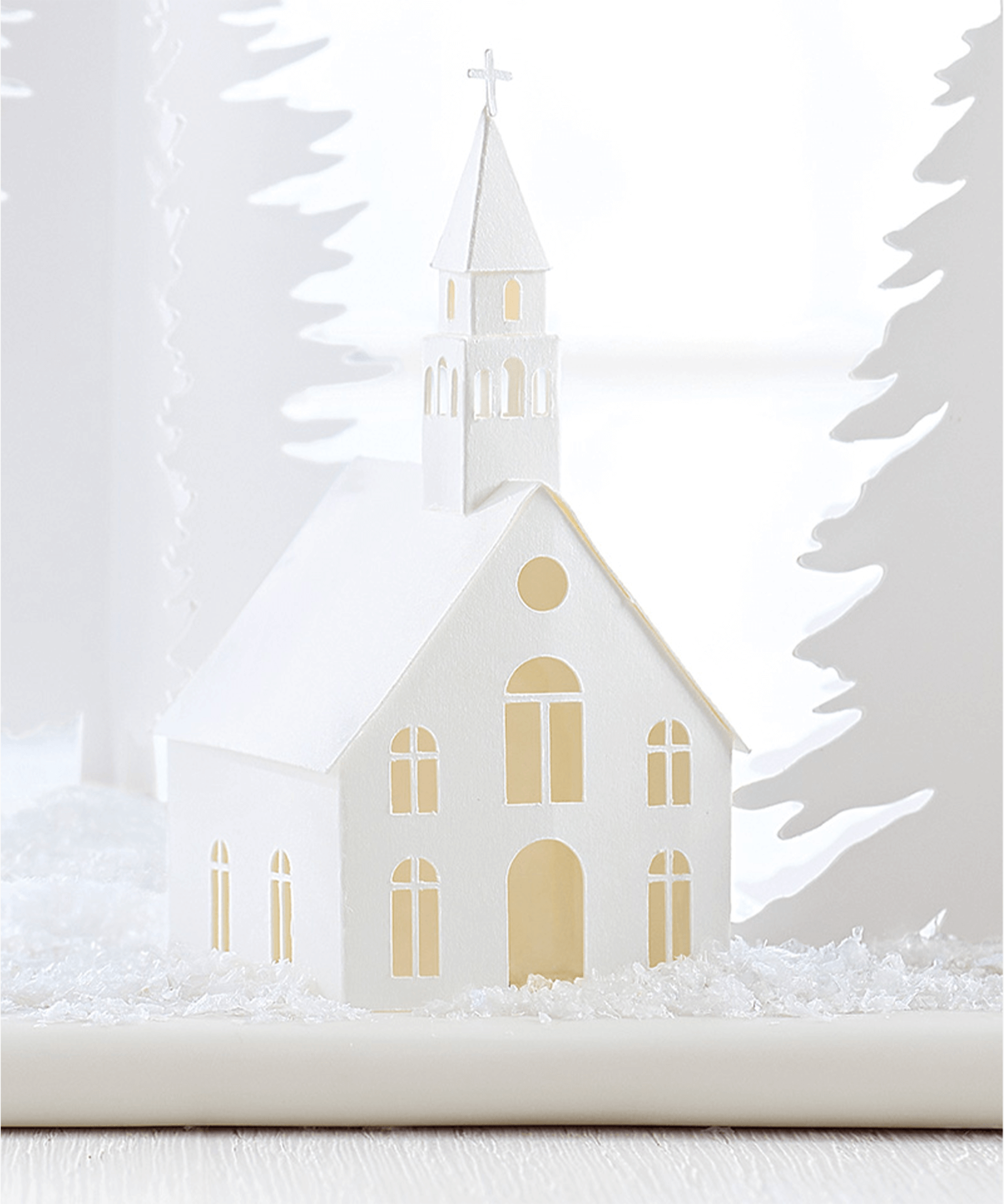 Handcrafted Christmas Scene