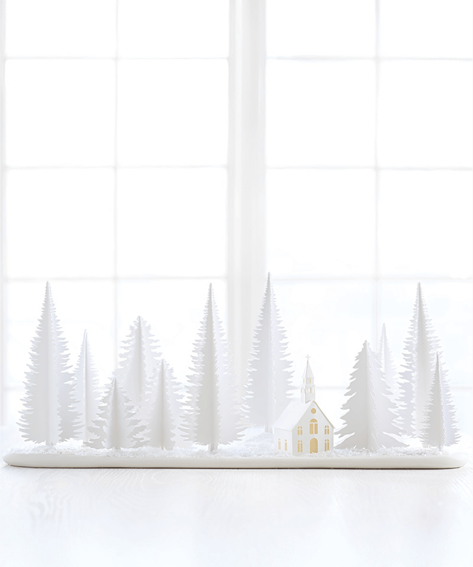 Handcrafted Christmas Scene