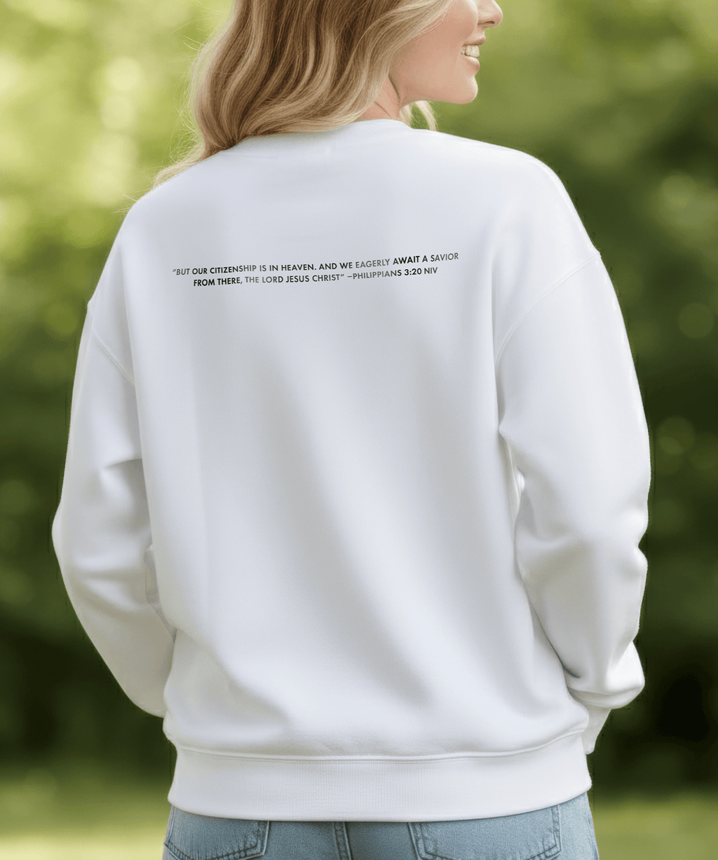 Tourist Sweatshirt in White