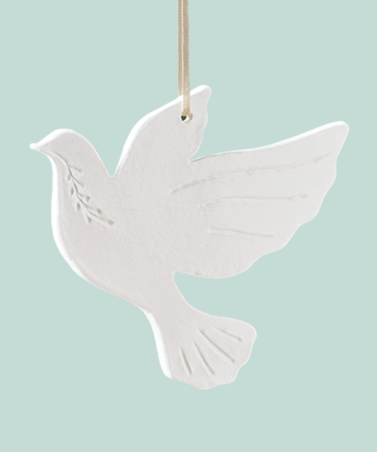 White Dove Tree Ornament