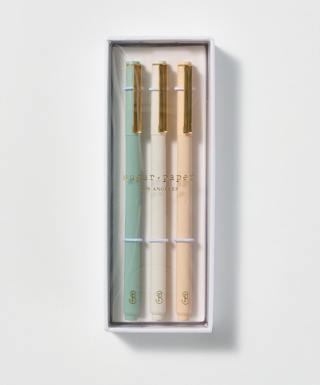 The Solid Felt Pen, Set of 3