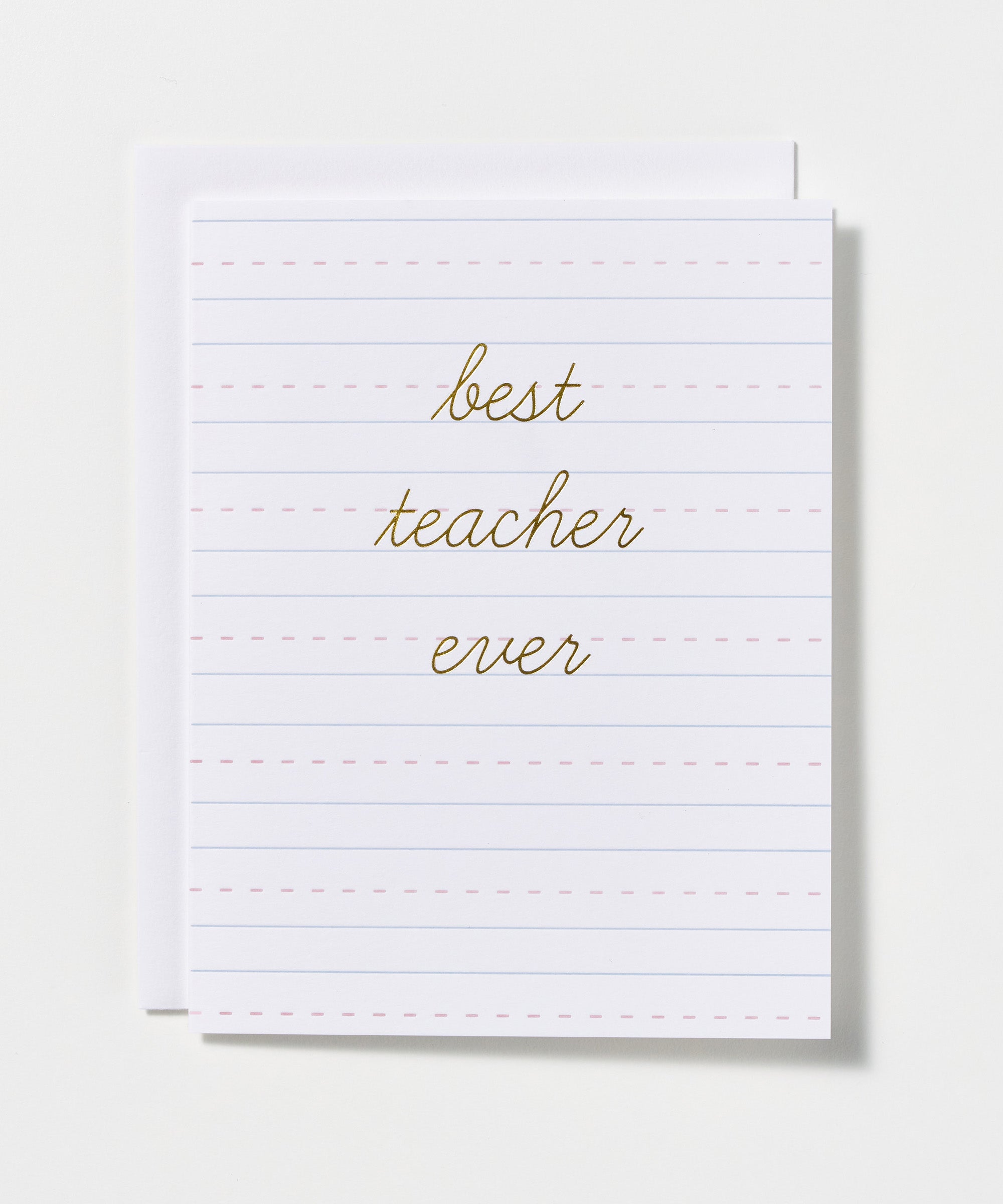 Best Teacher Ever Card
