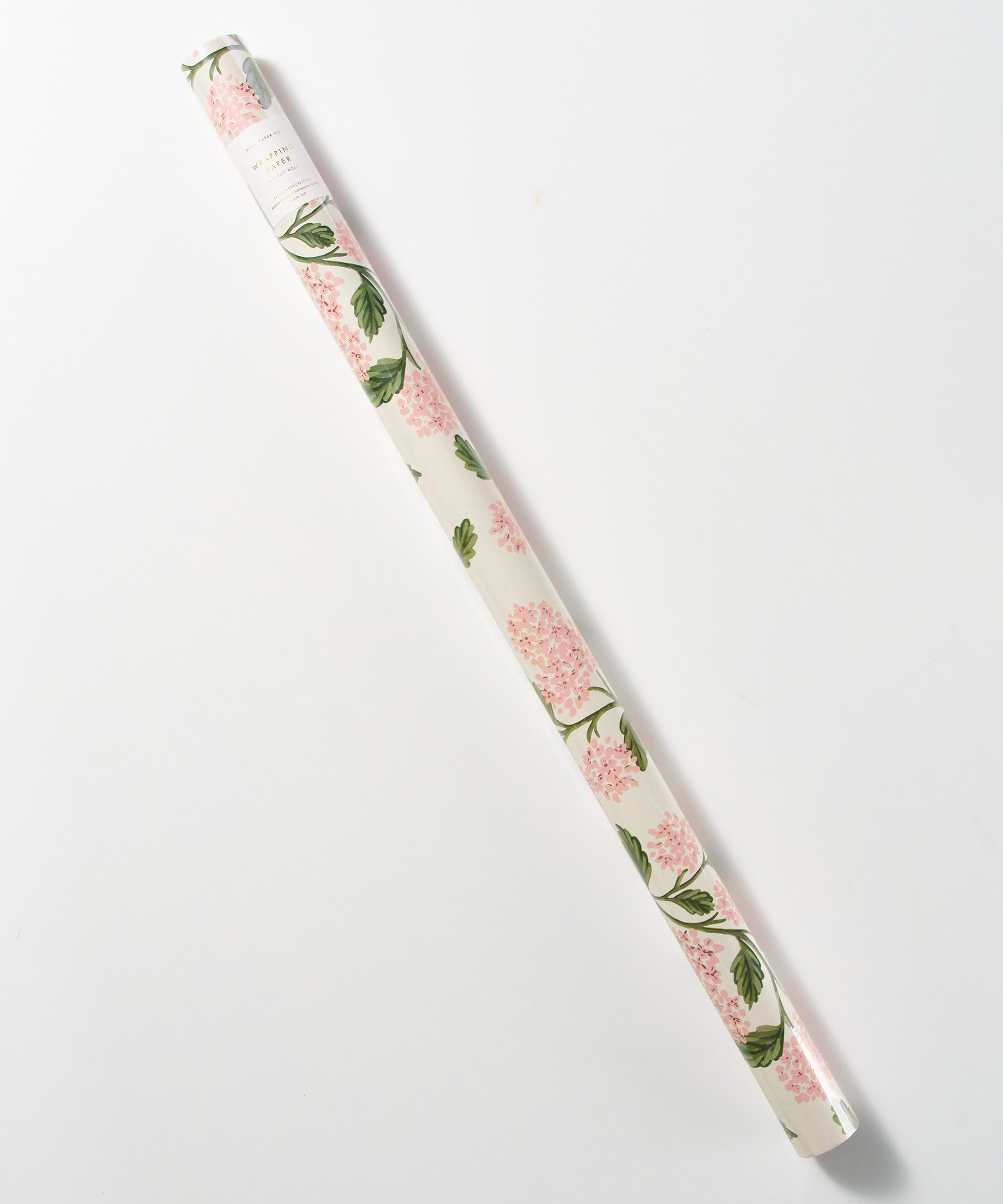 Pink Hydrangea Continuous Roll