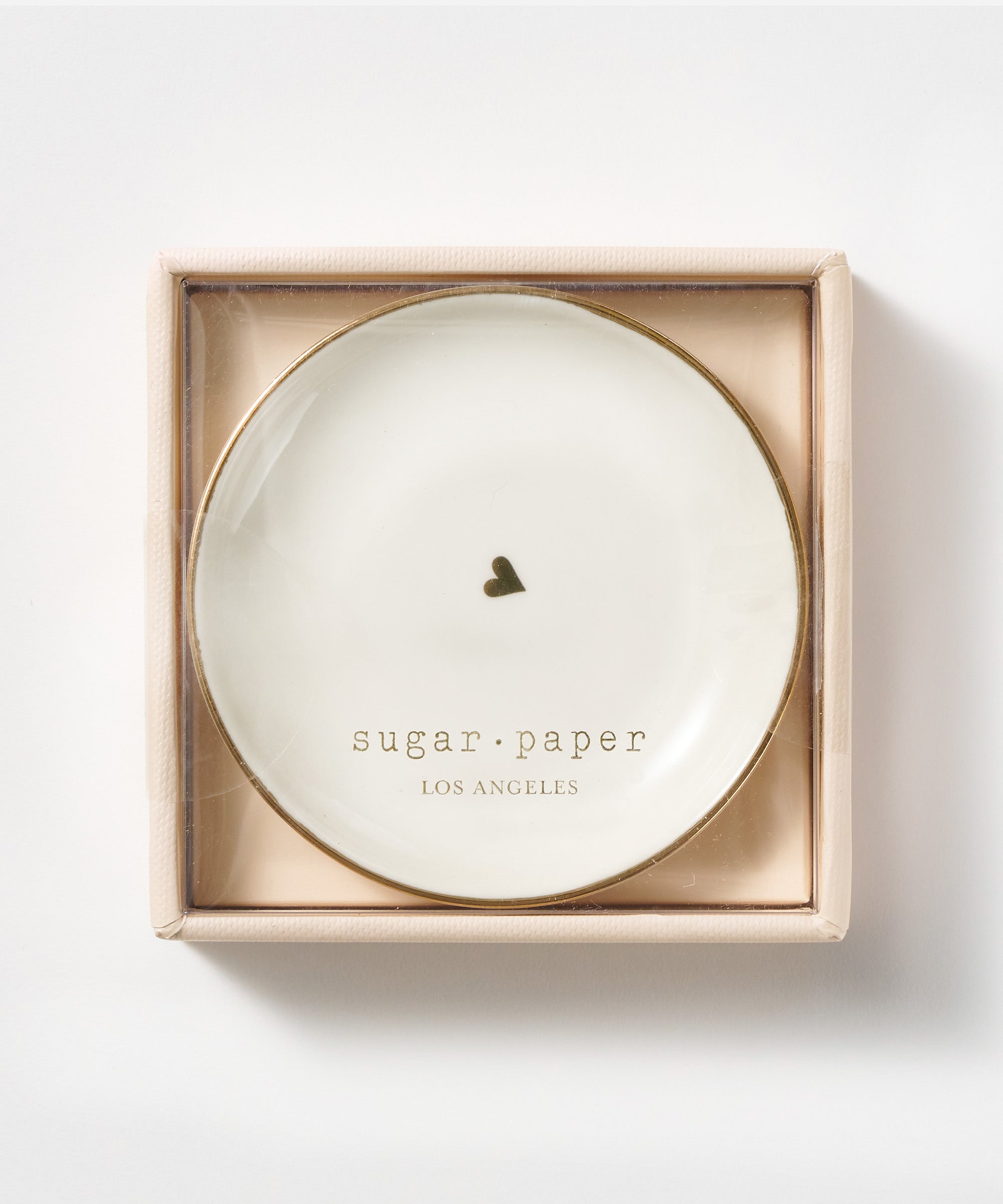 Trinket Tray, Small Round Heart