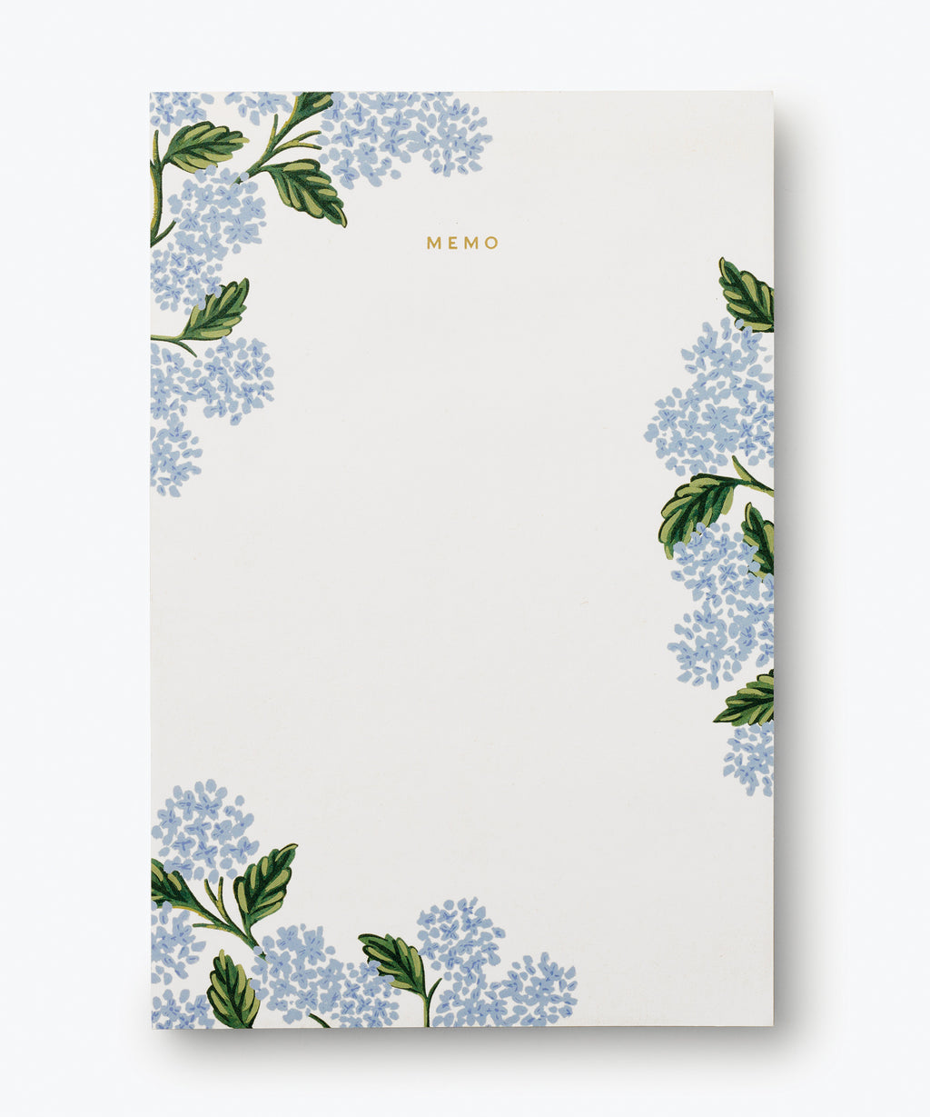Hydrangea Memo Notepad