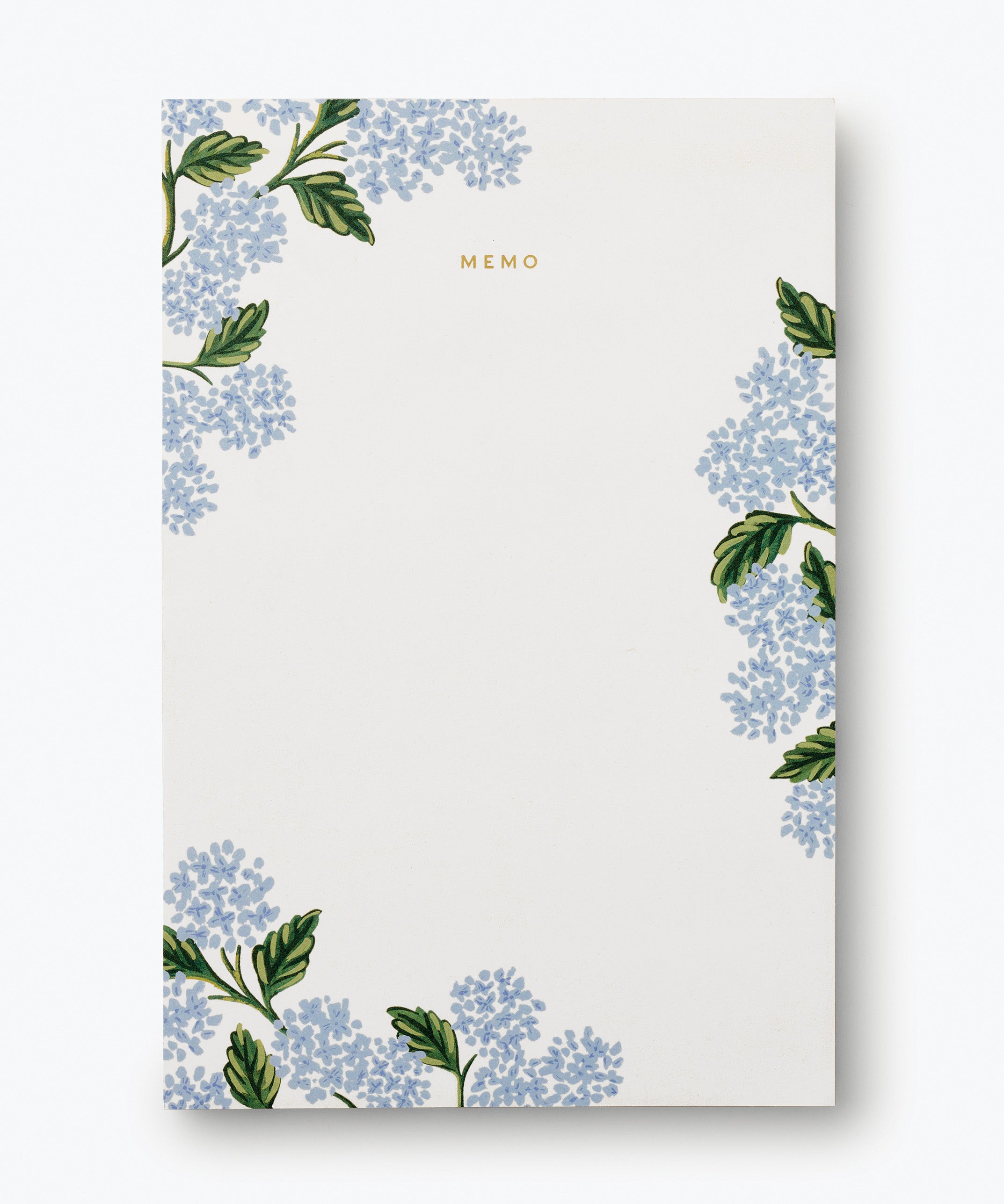 Hydrangea Memo Notepad