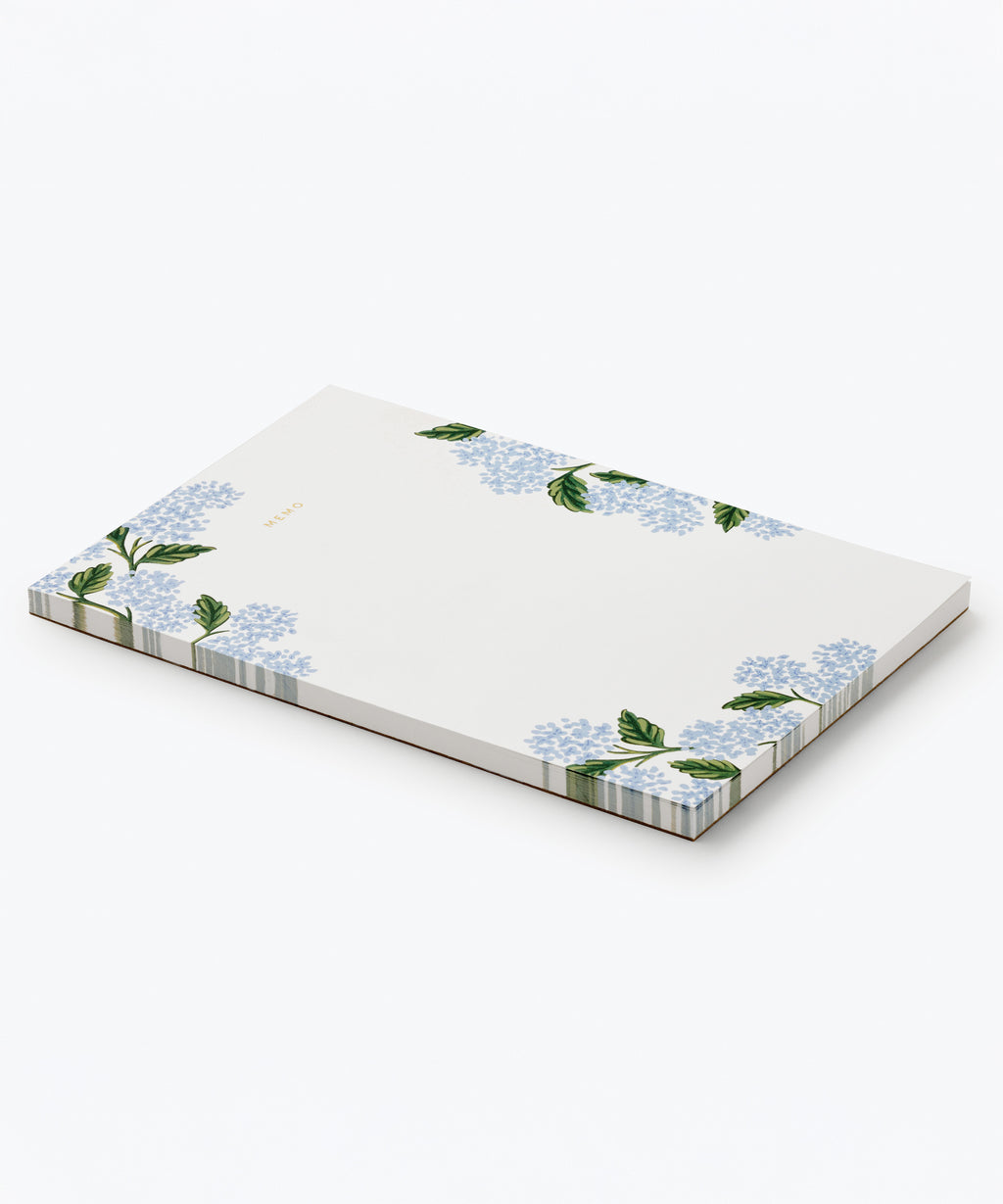 Hydrangea Memo Notepad