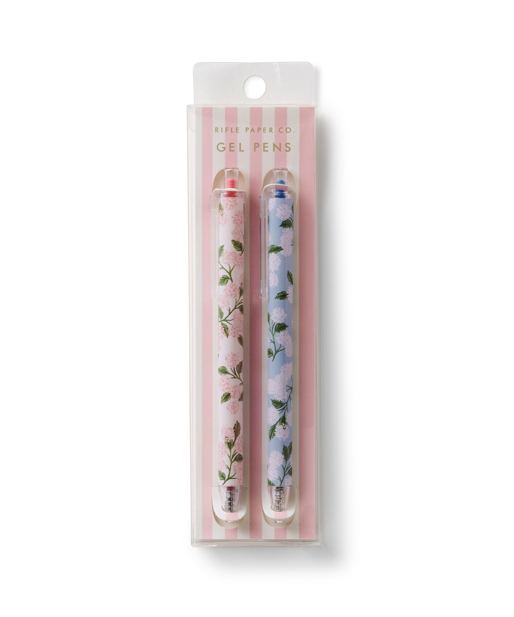 Hydrangea Gel Pen Set of 2