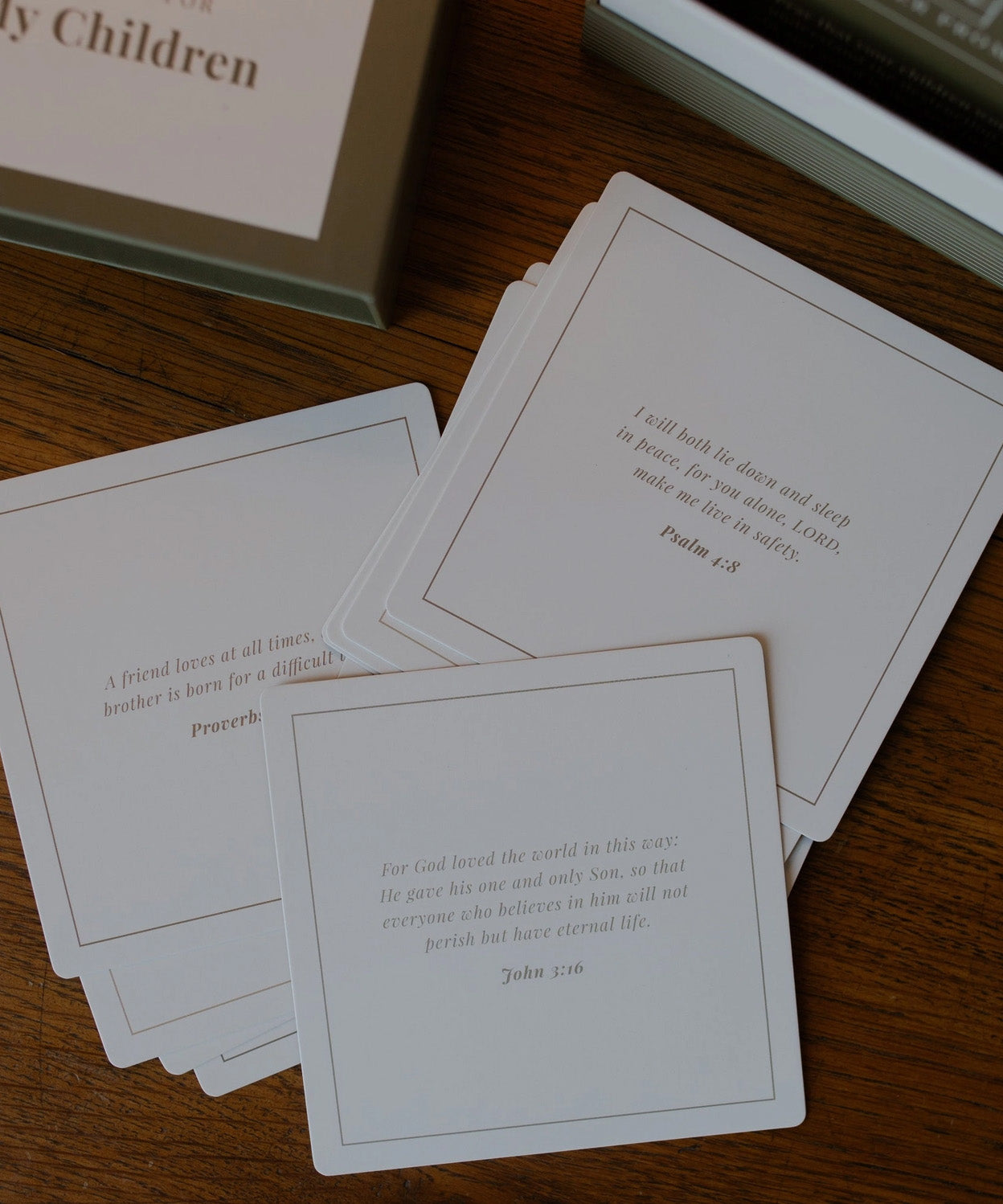 Prayers For My Children Verse Card Set