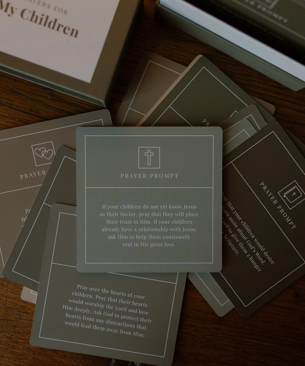 Prayers For My Children Verse Card Set