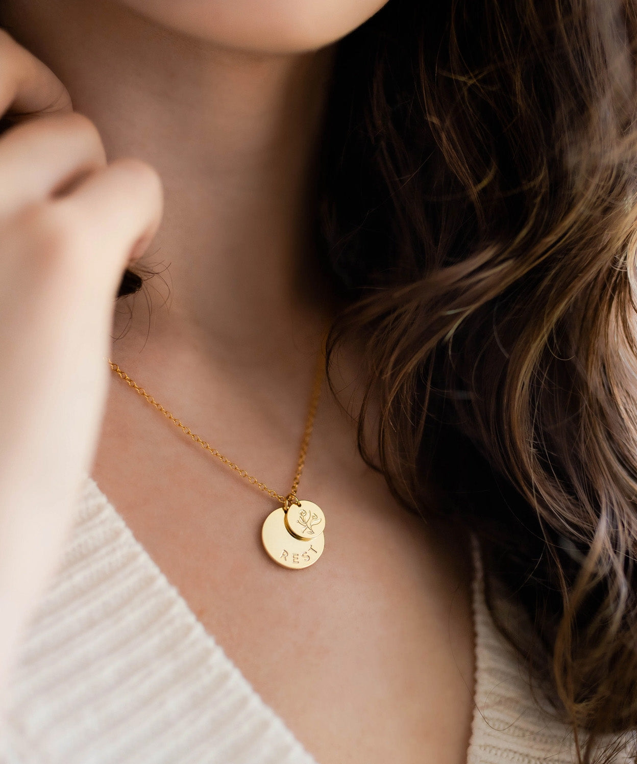 Rest For This Season Necklace