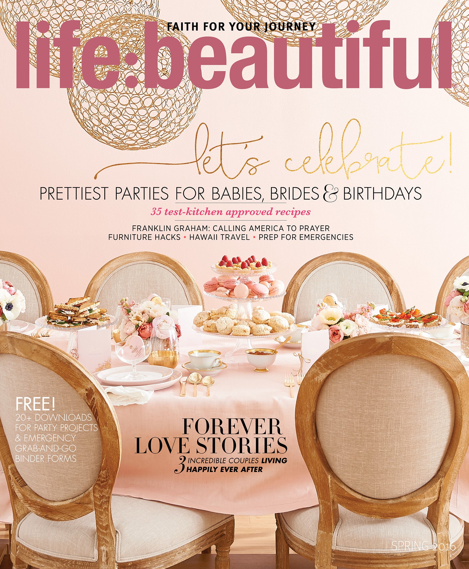 Life:Beautiful Magazine, Spring 2016