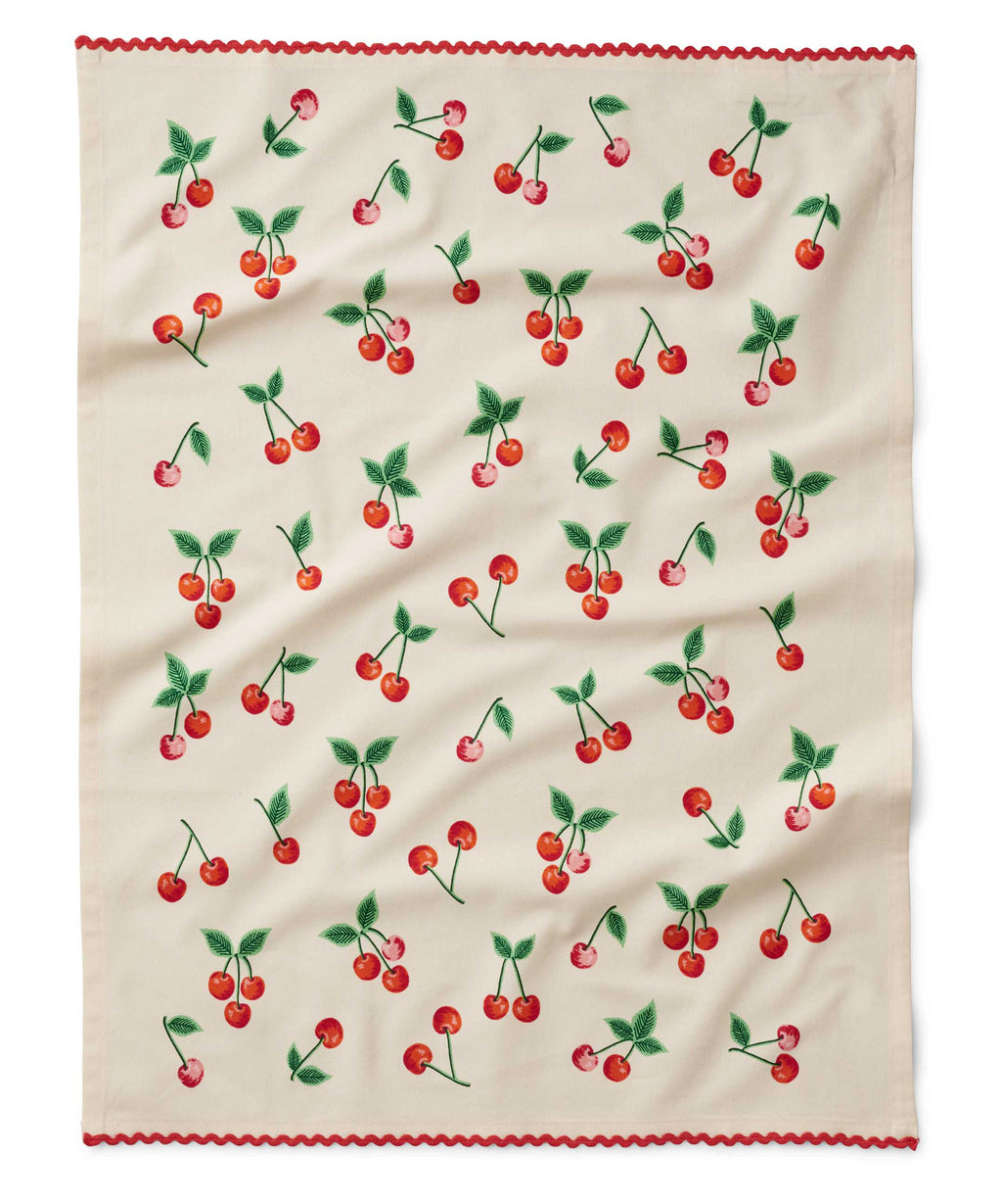 Cherries Tea Towel