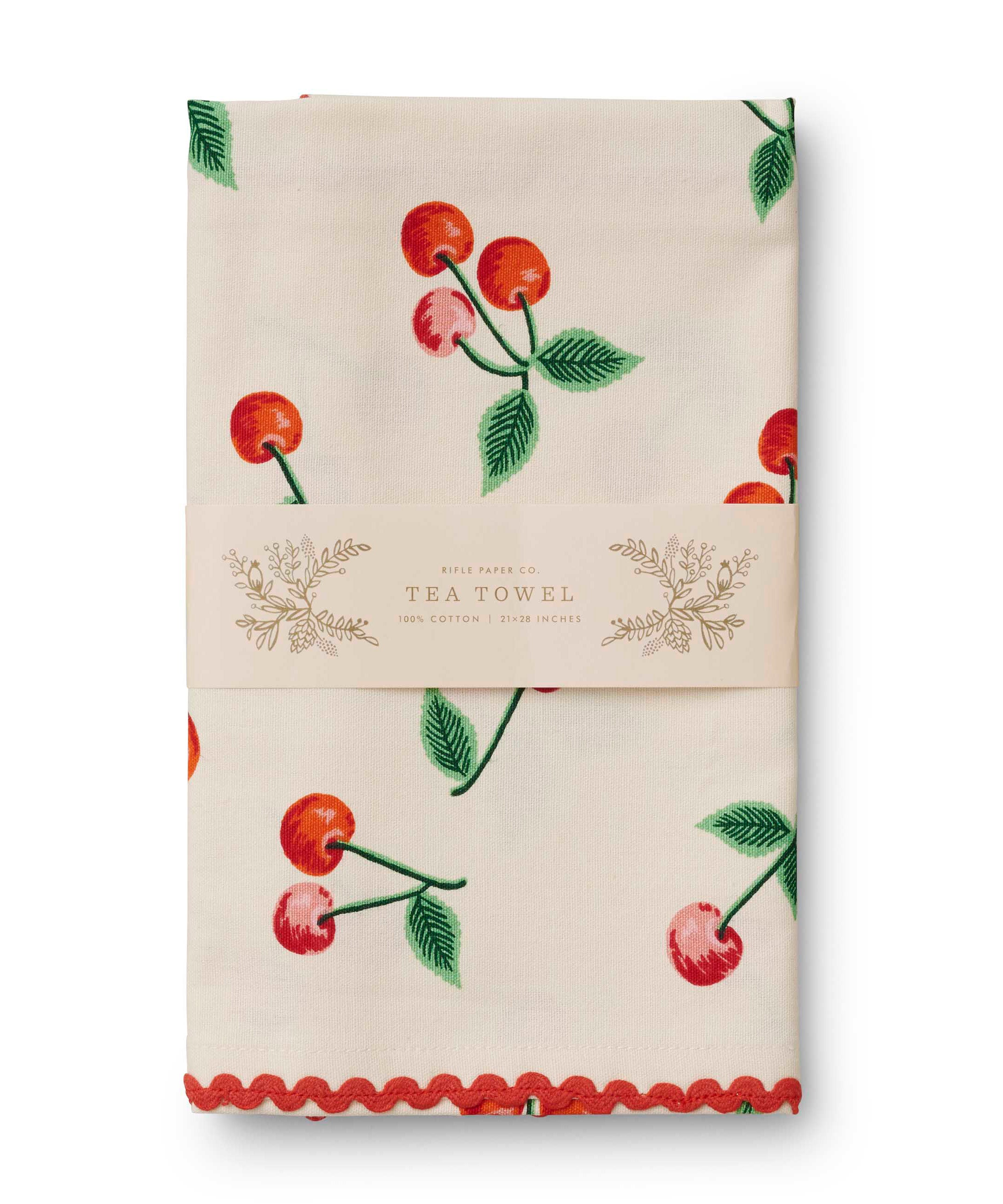 Cherries Tea Towel