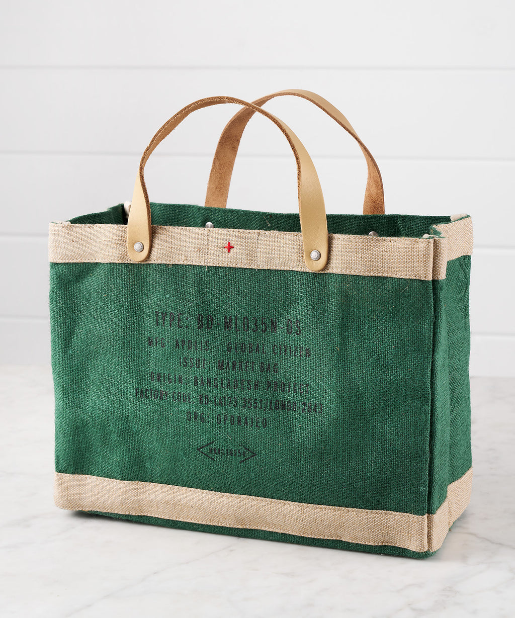 Petite Market Bag in Green
