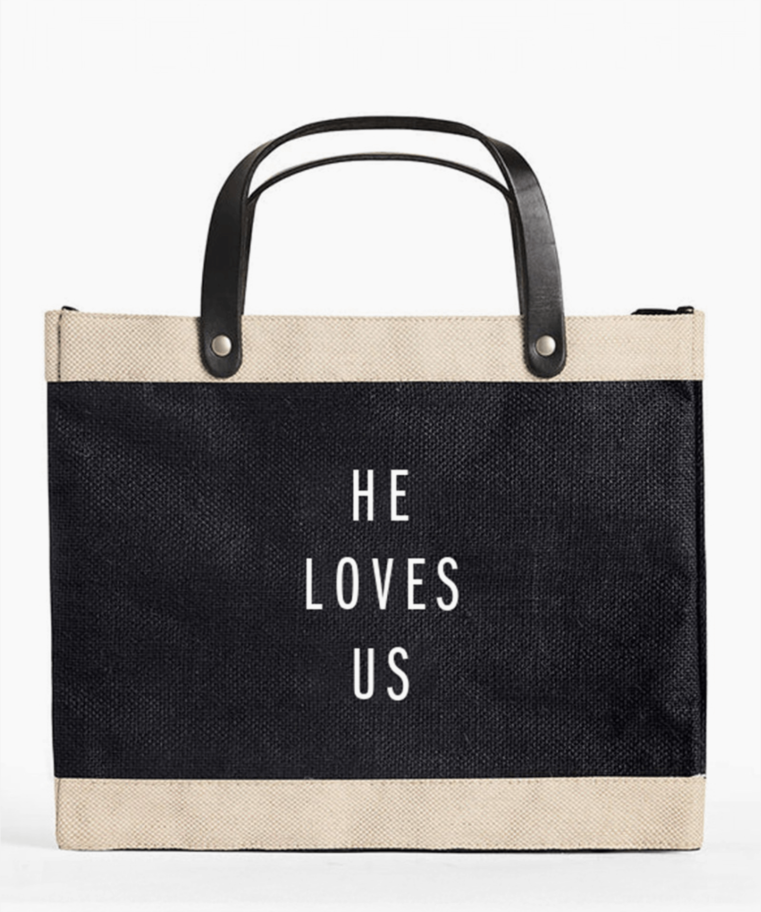 Petite Market Bag in Black